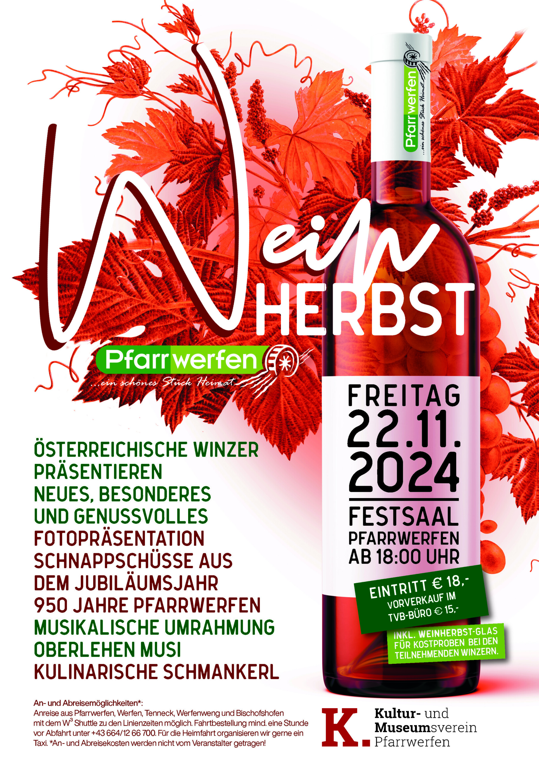 Pfarrwerfner Weinherbst 2024